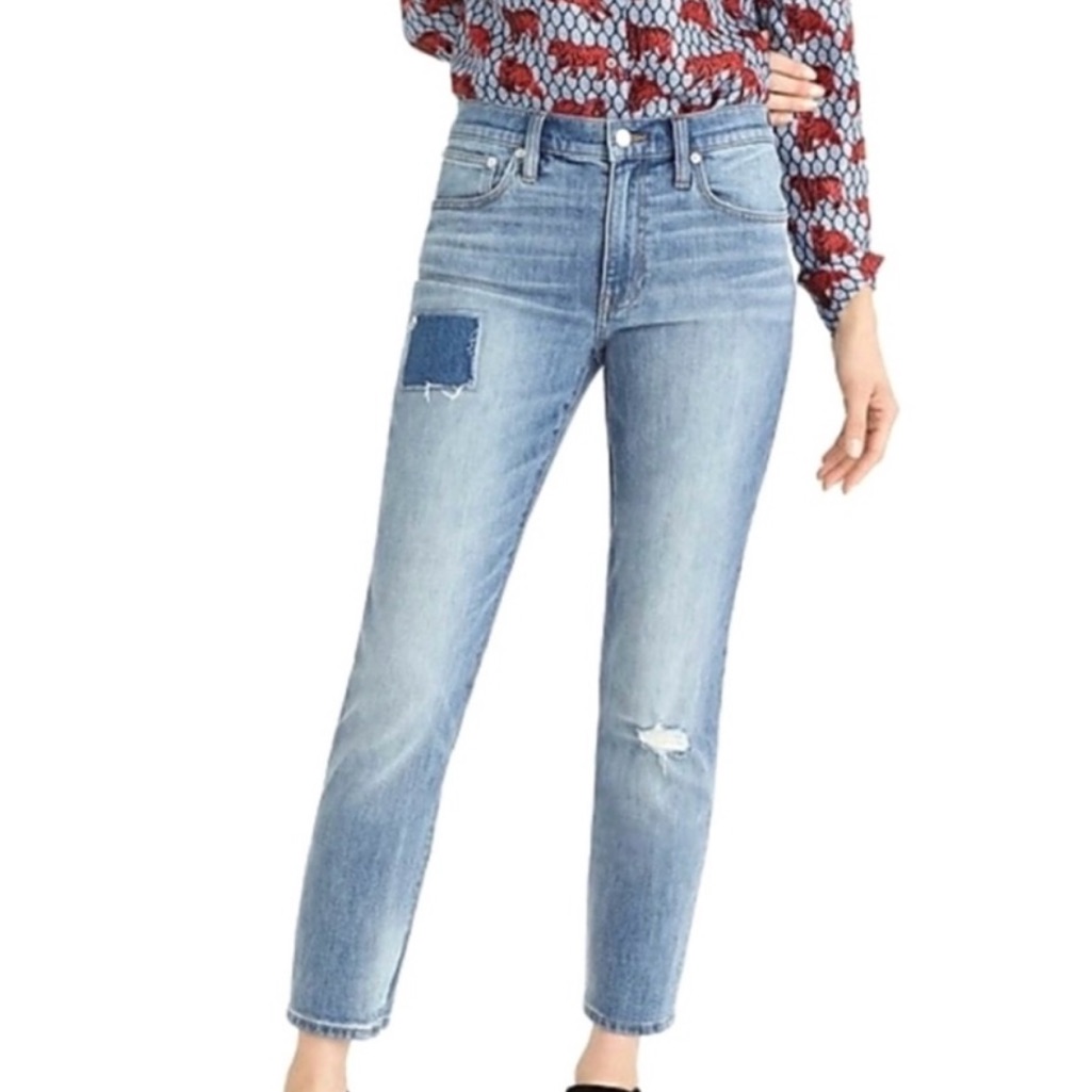 J. Crew Slim Broken-In Boyfriend Jeans